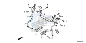 NC700SAD NC700S ABS 2ED - (2ED) drawing IGNITION COIL