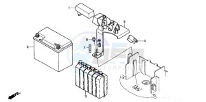 SA50S drawing BATTERY