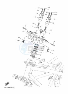 MT-25 MTN250-A (B4W1) drawing STEERING