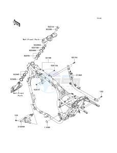 VN 1700 A [VULCAN 1700 VOYAGER] (9FA) A9FA drawing FRAME