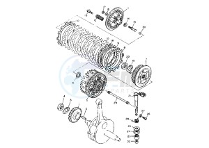 TT E 600 drawing CLUTCH