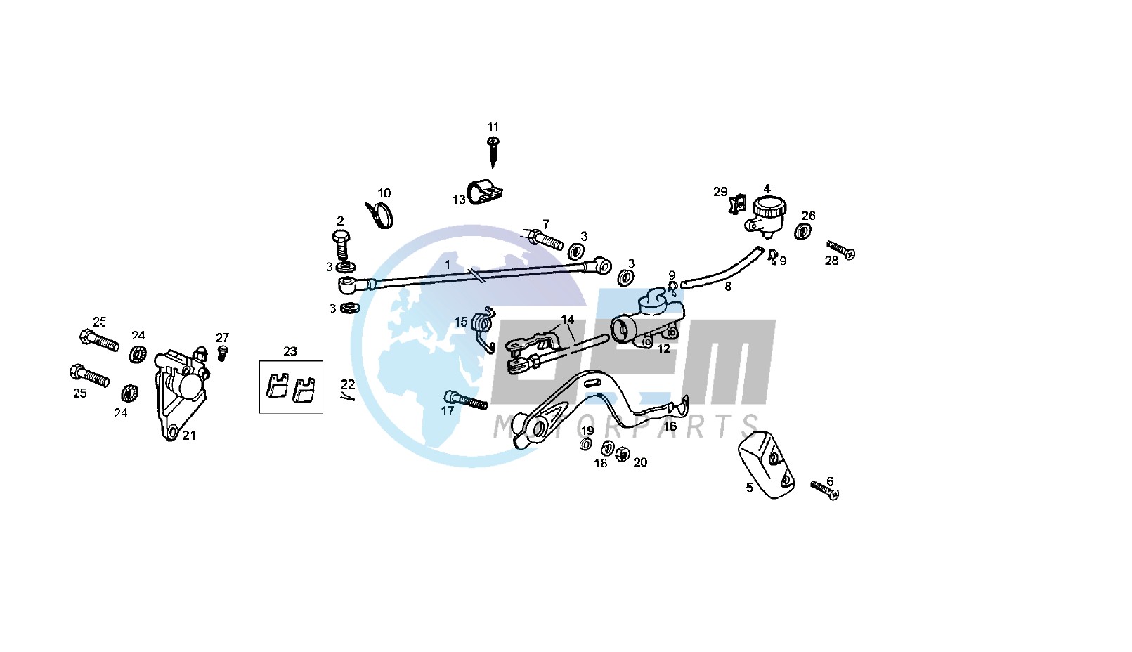 REAR BRAKING SYSTEM