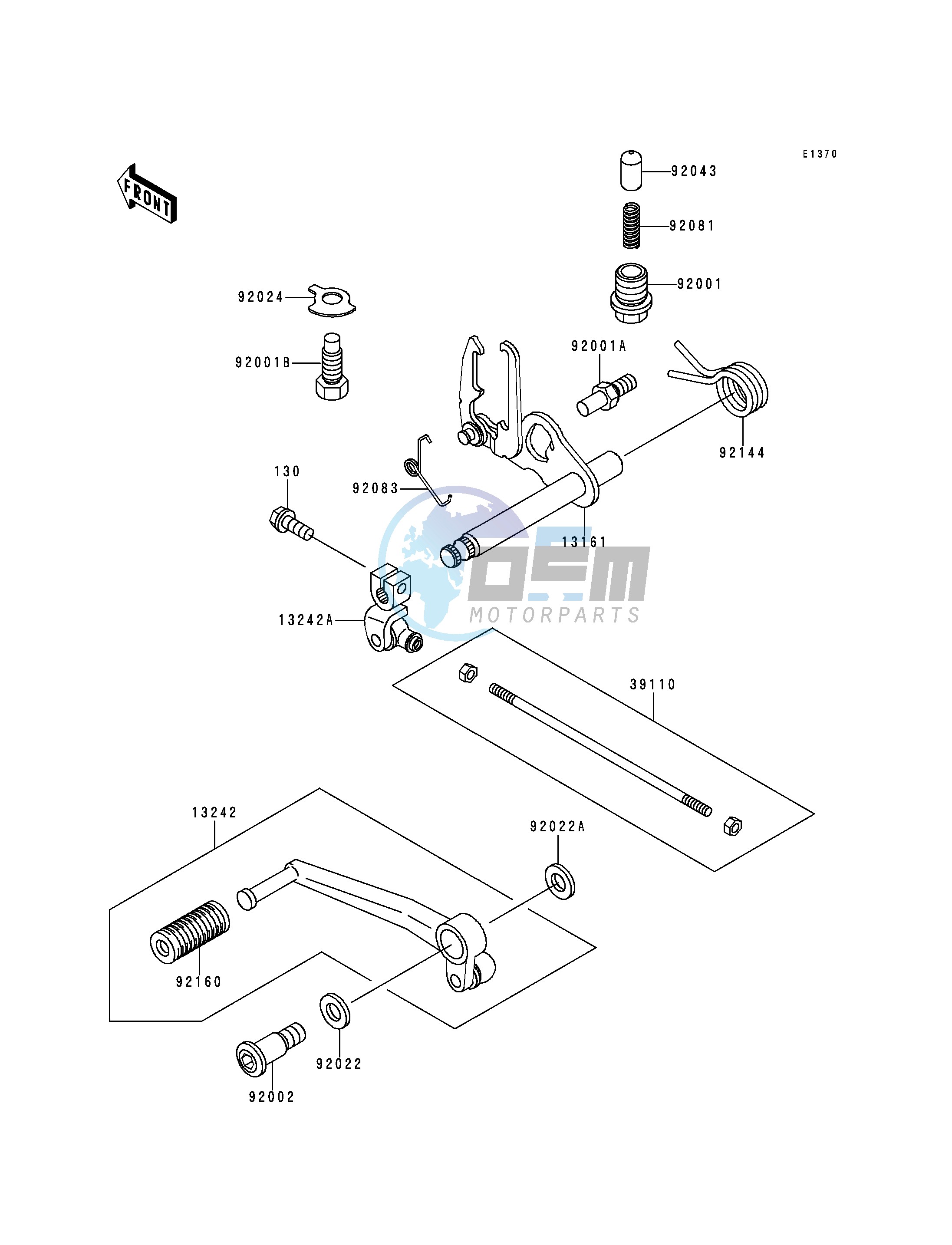 GEAR CHANGE MECHANISM