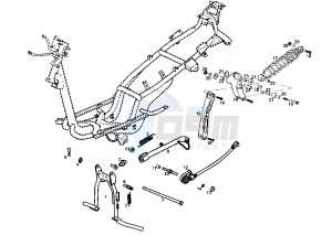 PREDATOR LC - 50 cc drawing STAND