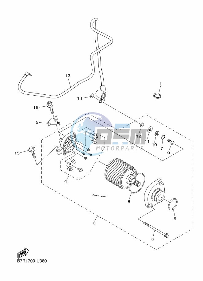 STARTING MOTOR