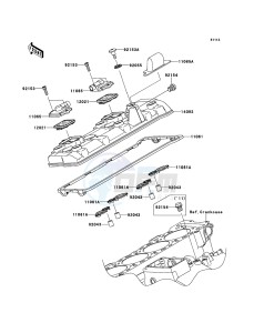 NINJA_ZX-10R ZX1000JBF FR GB XX (EU ME A(FRICA) drawing Cylinder Head Cover