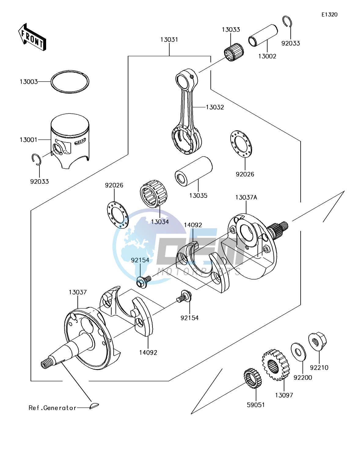 Crankshaft/Piston(s)