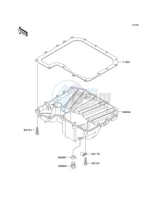 ZR 1000 A [Z1000] (A1-A3) drawing OIL PAN