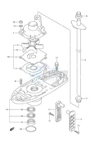 DF 25 drawing Water Pump