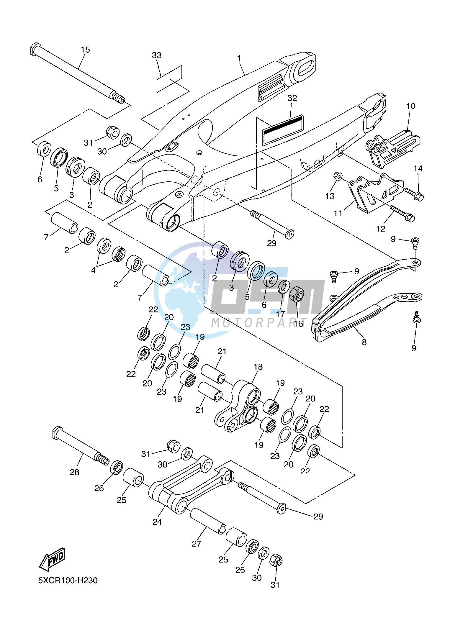 REAR ARM