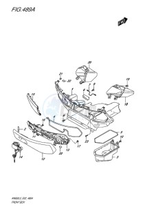 AN650Z ABS BURGMAN EXECUTIVE EU drawing FRONT BOX