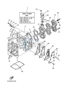 20D drawing CYLINDER--CRANKCASE