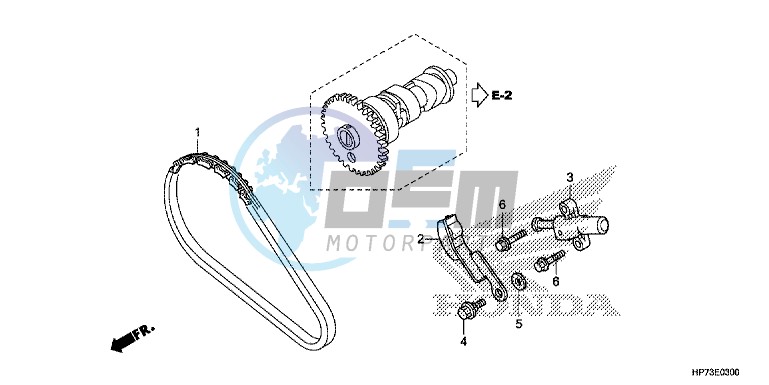 CAM CHAIN/TENSIONER