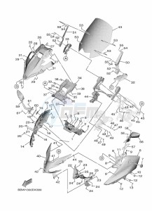 XP560D  (BBWE) drawing LEG SHIELD