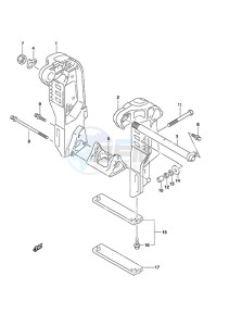 DF 70A drawing Clamp Bracket