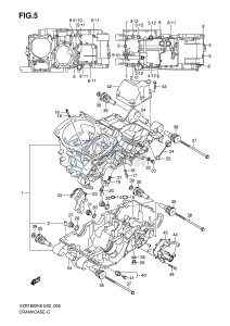 VZR1800 (E2) INTRUDER drawing CRANKCASE