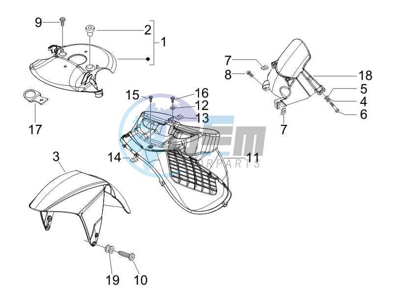 Wheel housing - Mudguard