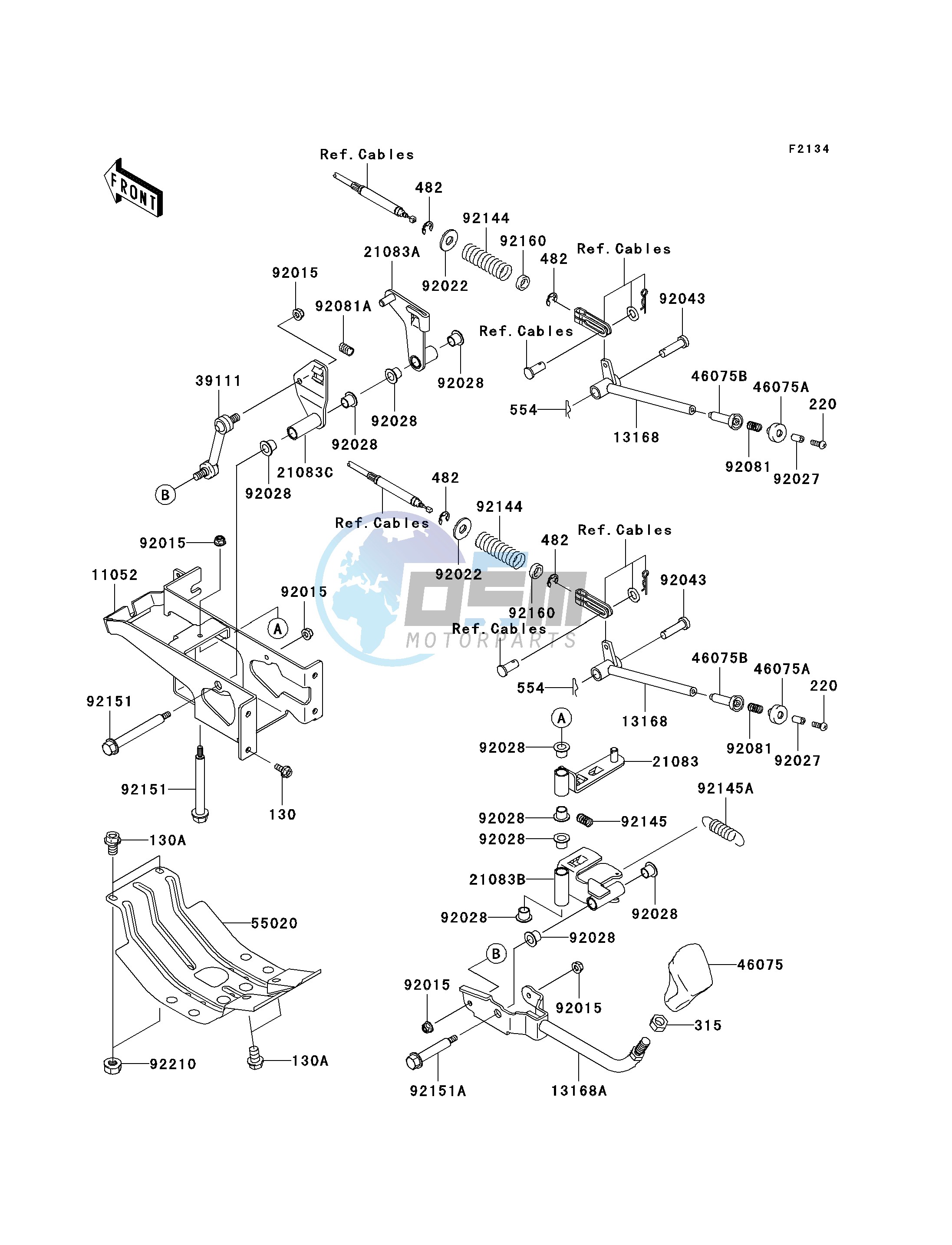 SHIFT LEVER-- S- -