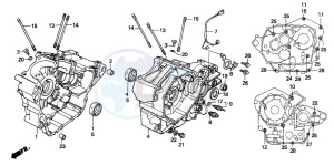 NV400C drawing CRANKCASE