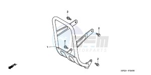 TRX90XE TRX90 Europe Direct - (ED) drawing CARRY PIPE