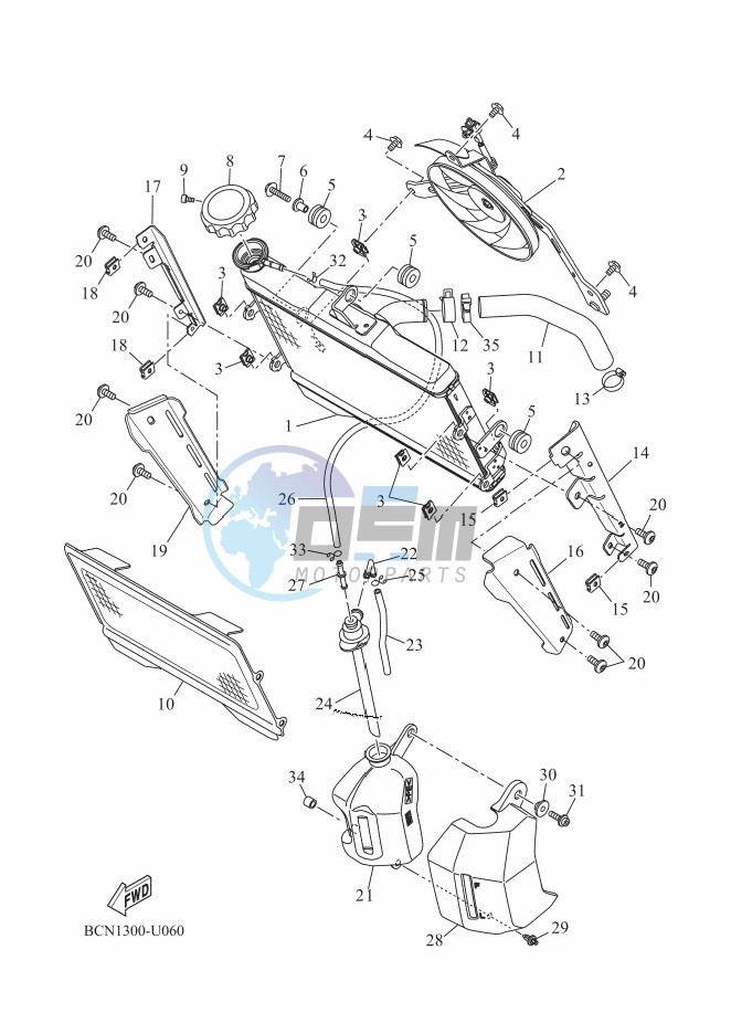 RADIATOR & HOSE