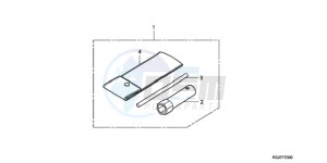 CRF80F9 Mexico - (MX) drawing TOOLS