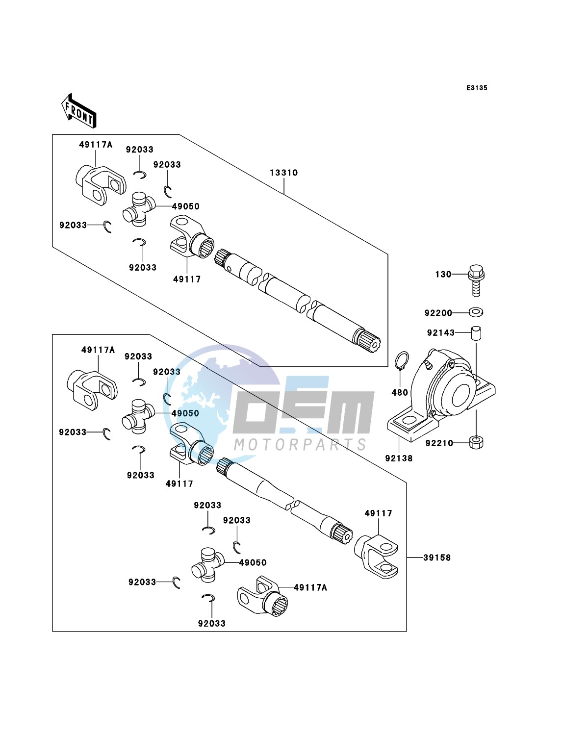 Drive Shaft-Propeller