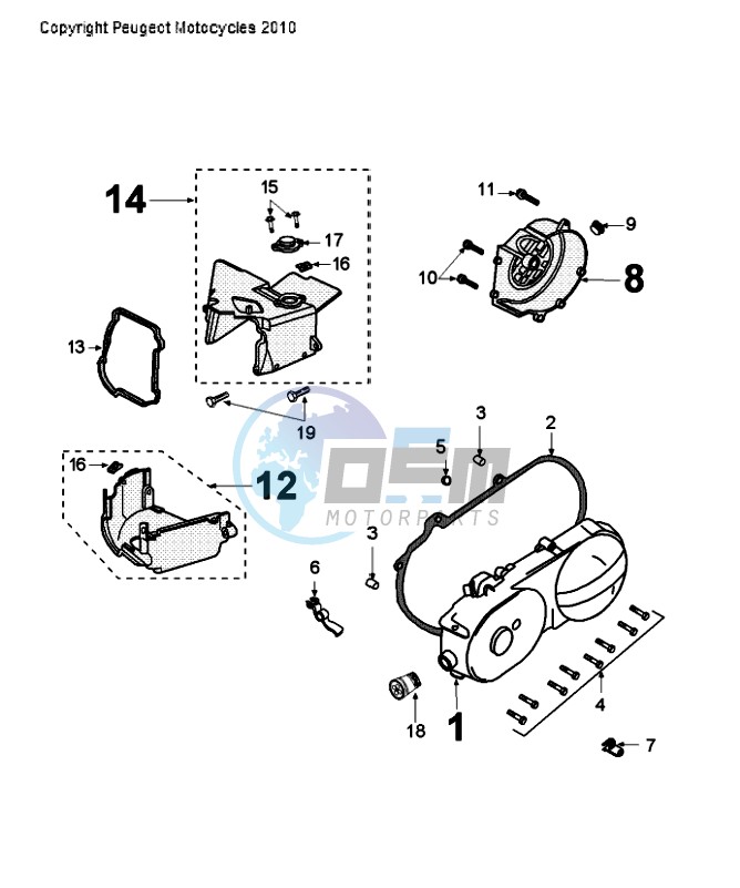 CRANKCASE COVER