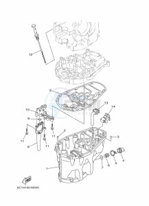 F40HET drawing VENTILATEUR-DHUILE