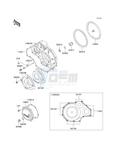 ZG 1000 A [CONCOURS] (A20) A20 drawing ENGINE COVER-- S- -