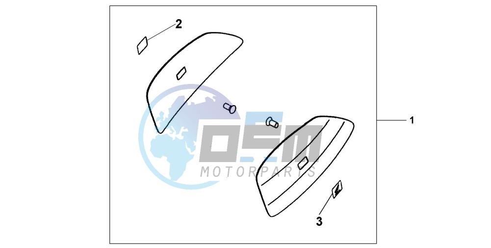 COLOUR PANEL SET - INTERSTELLAR BLACK MET