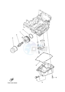 MT07 700 (1WSG) drawing OIL CLEANER