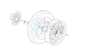 RAMBLA - 300 CC VTHRA1C drawing REAR WHEEL