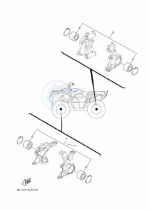 YFM700FWAD GRIZZLY 700 EPS (BLT5) drawing MAINTENANCE PARTS KIT