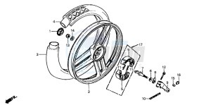 PK50SM drawing REAR WHEEL (1)