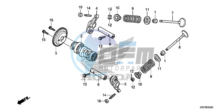 CAMSHAFT/ VALVE