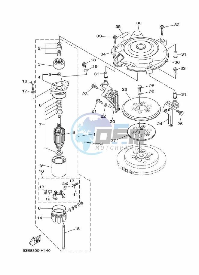 STARTING-MOTOR