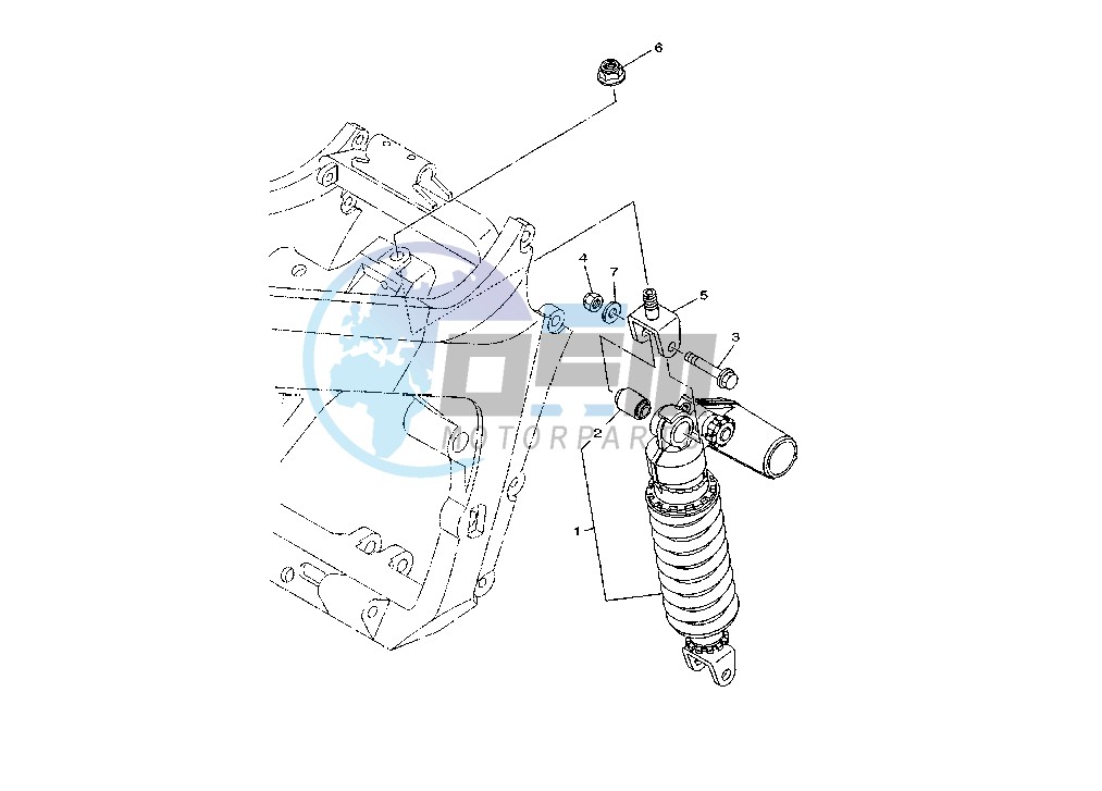 REAR SHOCK ABSORBER