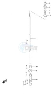 DF 50A drawing Clutch Rod