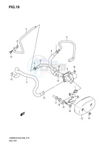 VZ800 (E3-E28) MARAUDER drawing SECOND AIR (MODEL K5 K6 K7 K8)