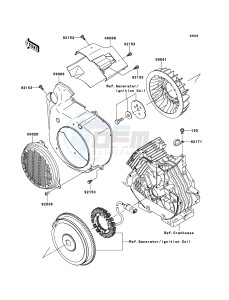 MULE_610_4X4 KAF400ADF EU drawing Cooling