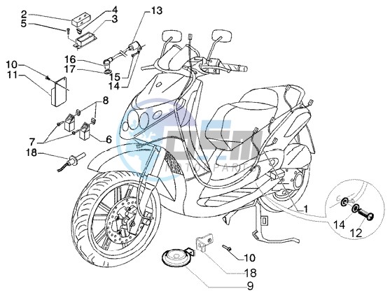 Electrical device - electric horn