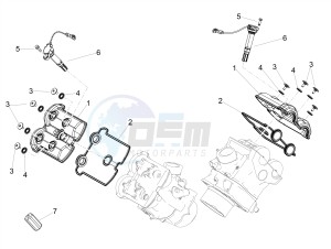 SHIVER 900 E4 ABS NAVI (NAFTA) drawing Head cover