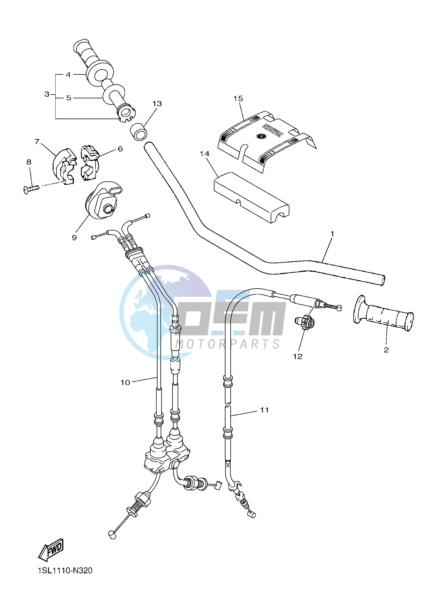 STEERING HANDLE & CABLE