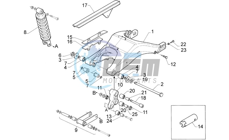 Rear Shock absorber