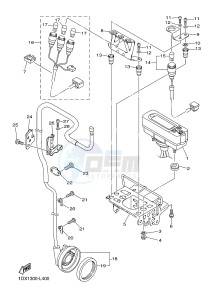 WR450F (1DXD 1DXB 1DXC 1DXE) drawing METER