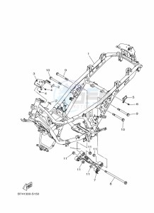 GPD125-A NMAX-125 (BALE) drawing SEAT