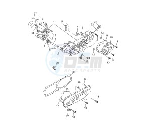 BW'S 50 drawing CRANKCASE