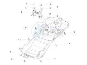 RSV4 1000 Racing Factory E4 ABS (EMEA, LATAM) drawing Saddle compartment