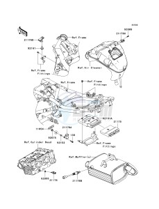 ER 650 A [ER-6N (EUROPEAN] (A6S-A8F) A8F drawing FUEL INJECTION